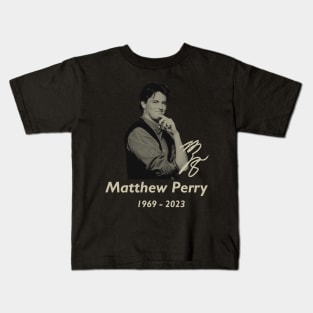 Matthew Perry #1 remembering Kids T-Shirt